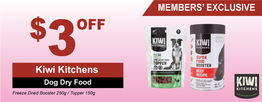 Kiwi Kitchens Dog Dry Food Promo